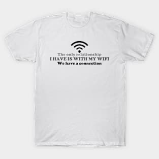 concise sentence and funny quote themed graphic design ironpalette T-Shirt